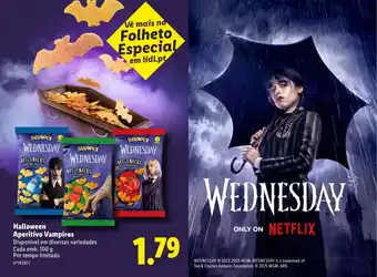 Lidl Halloween Aperitivo Vampiros promoção