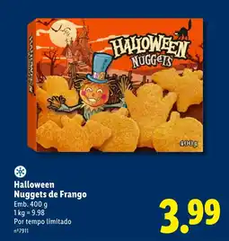 Lidl Halloween Nuggets de Frango promoção