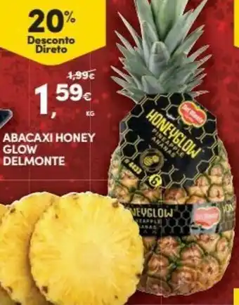 Continente Abacaxi Honey Glow Delmonte promoção