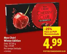 Lidl Mon Chéri Winter Edition promoção