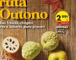 Pingo Doce ANONAS A granel promoção