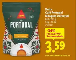 Lidl Delta Café Portugal Moagem Universal promoção