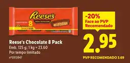 Lidl Reese's Chocolate 8 Pack promoção