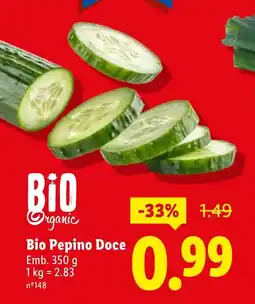 Lidl Bio Pepino Doce promoção