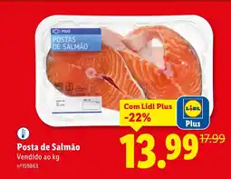 Lidl Posta de Salmão promoção