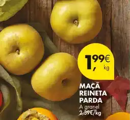 Pingo Doce Maçã reineta parda a granel promoção