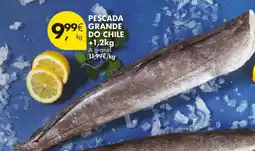 Pingo Doce Pescada grande do chile +1,2kg promoção