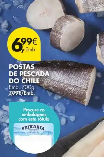 Pingo Doce Postas de pescada do chile promoção