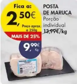 Pingo Doce Posta de maruca promoção