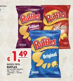 Meu Super Batata frita ruffles promoção