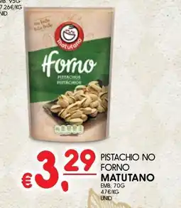 Meu Super Pistachio no forno matutano promoção