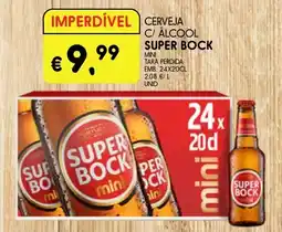 Meu Super Cerveja c/ álcool super bock promoção
