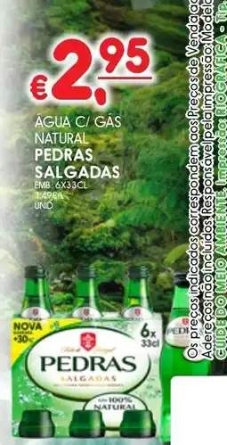 Meu Super Agua c/ gas natural pedras salgadas promoção