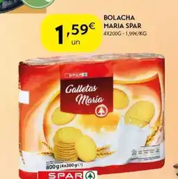 Spar Bolacha maria spar promoção