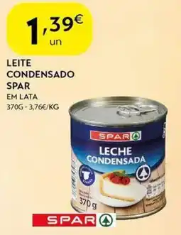 Spar Leite condensado spar em lata promoção