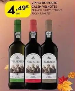 Spar Vinho do porto cálem velhotes promoção