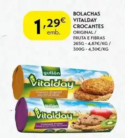 Spar Bolachas vitalday crocantes promoção