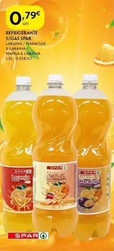 Spar Refrigerante s/gás spar promoção