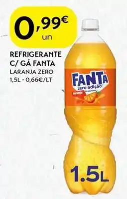 Spar Refrigerante c/ gá fanta laranja zero promoção