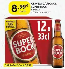 Spar Cerveja c/ álcool super bock promoção