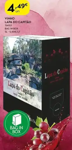 Spar Vinho lapa do capitão promoção