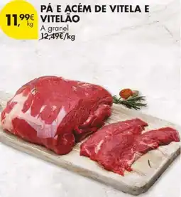 Pingo Doce Pá e acém de vitela e vitelão promoção