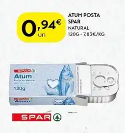 Spar Atum posta spar promoção
