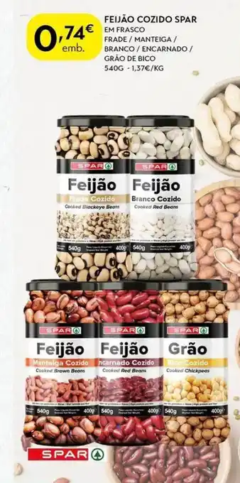 Spar Feijão cozido spar promoção