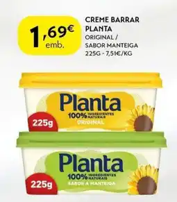 Spar Creme barrar planta promoção