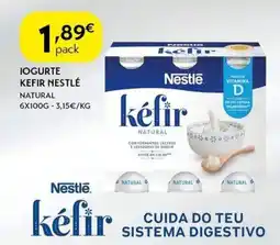Spar Iogurte kefir nestlé natural promoção