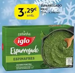 Spar Esparregado Iglo promoção
