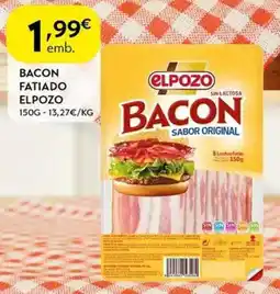 Spar Bacon fatiado elpozo promoção