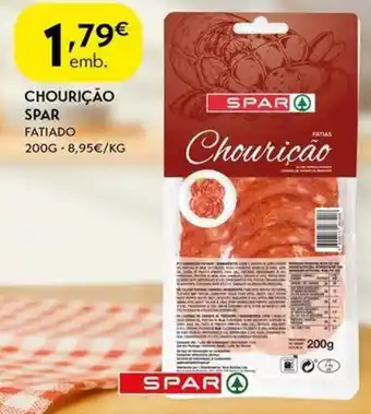 Spar Chourição spar fatiado promoção