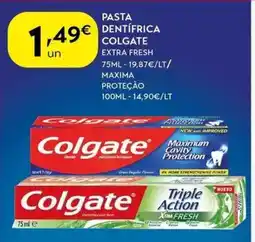 Spar Pasta dentífrica colgate promoção