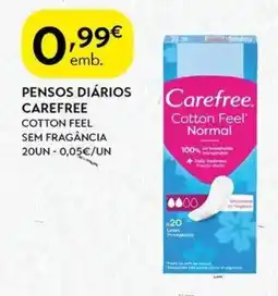Spar Pensos diários carefree promoção