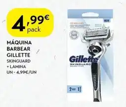 Spar Máquina barbear gillette promoção
