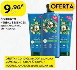 Spar Conjunto herbal essences promoção