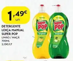 Spar Detergente loiça manual super pop promoção