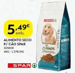 Spar Alimento seco p/ cão spar júnior promoção