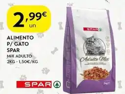 Spar Alimento p/ gato spar promoção
