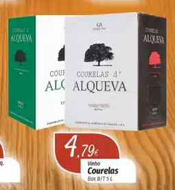 Miranda Supermercados Vinho Courelas Box B/T promoção