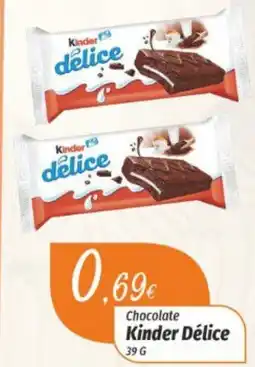 Miranda Supermercados Chocolate Kinder Délice promoção