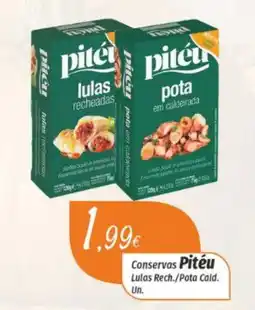 Miranda Supermercados Conservas Pitéu Lulas Rech./Pota Cald. Un. promoção