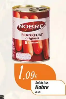 Miranda Supermercados Salsichas Nobre promoção