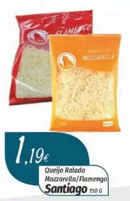 Miranda Supermercados Queijo Ralado Mozzarella/Flamengo Santiago promoção