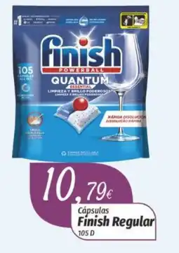 Miranda Supermercados Cápsulas Finish Regular 105D promoção