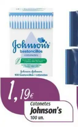 Miranda Supermercados Cotonetes Johnson's promoção