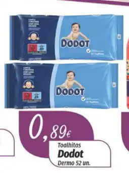 Miranda Supermercados Toalhitas Dodot promoção