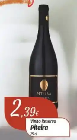 Miranda Supermercados Vinho Reserva Piteira promoção