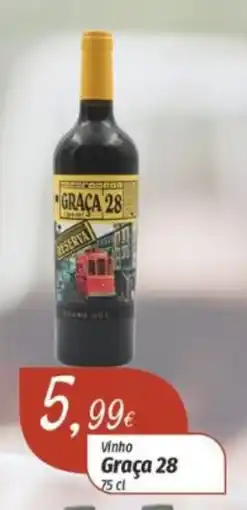 Miranda Supermercados Vinho Graça 28 promoção